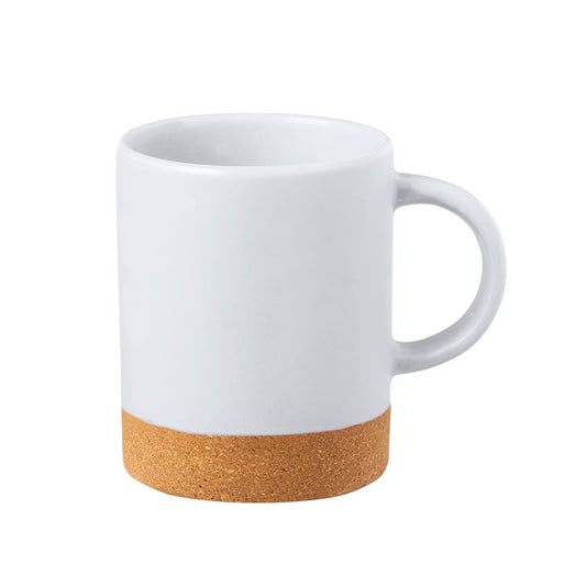 Caneca Cerâmica com Corcho 350 ml - Design Elegante
