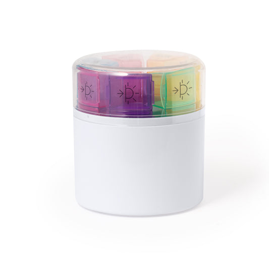 Pastillero Semanal Ablix Compacto e Colorido