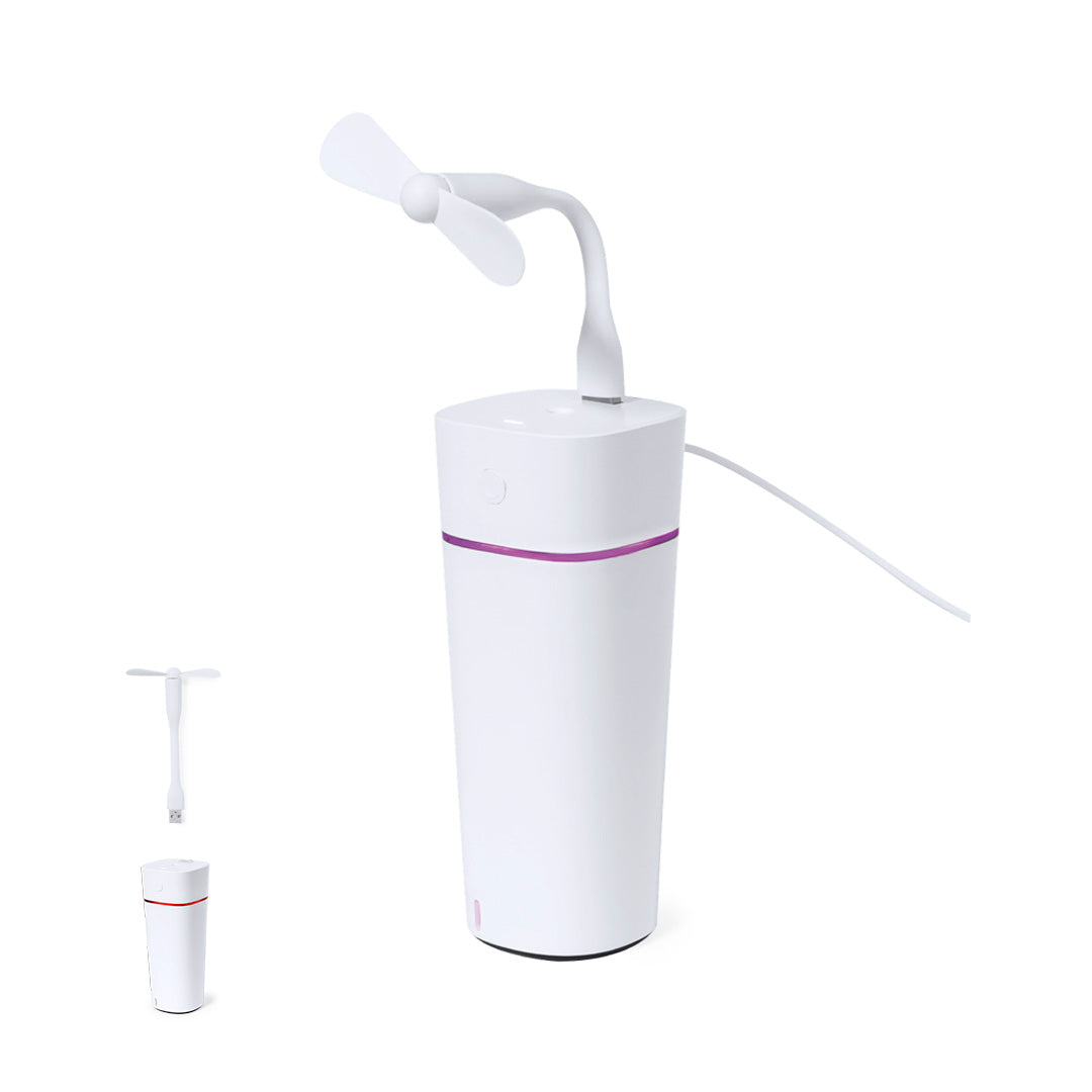Aurion Humidificador Elegante com Luz LED