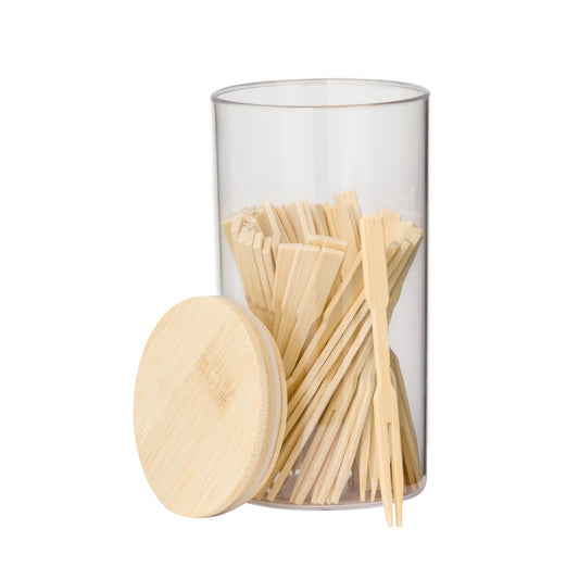 Set de Palitos em Bambu - 50 Unidades Elegantes