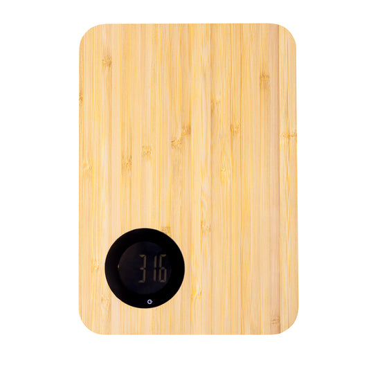 Tábuas de Corte com Balança Digital em Bambu