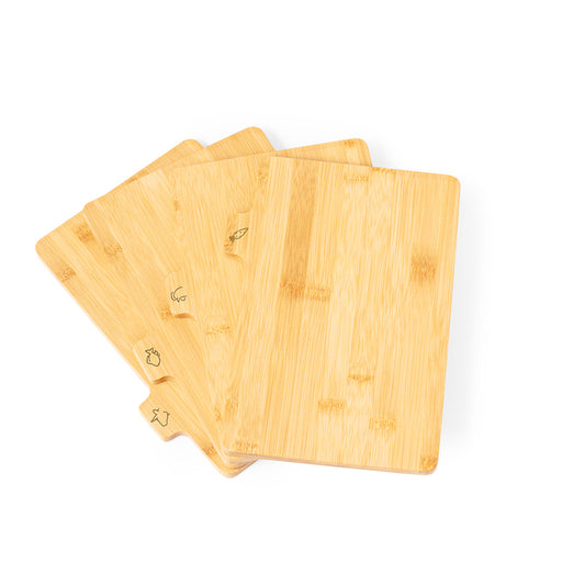 Conjunto de Tábuas de Corte em Bambu Sendak