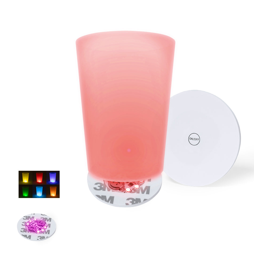 Stanfor Posavasos LED com Iluminação Colorida