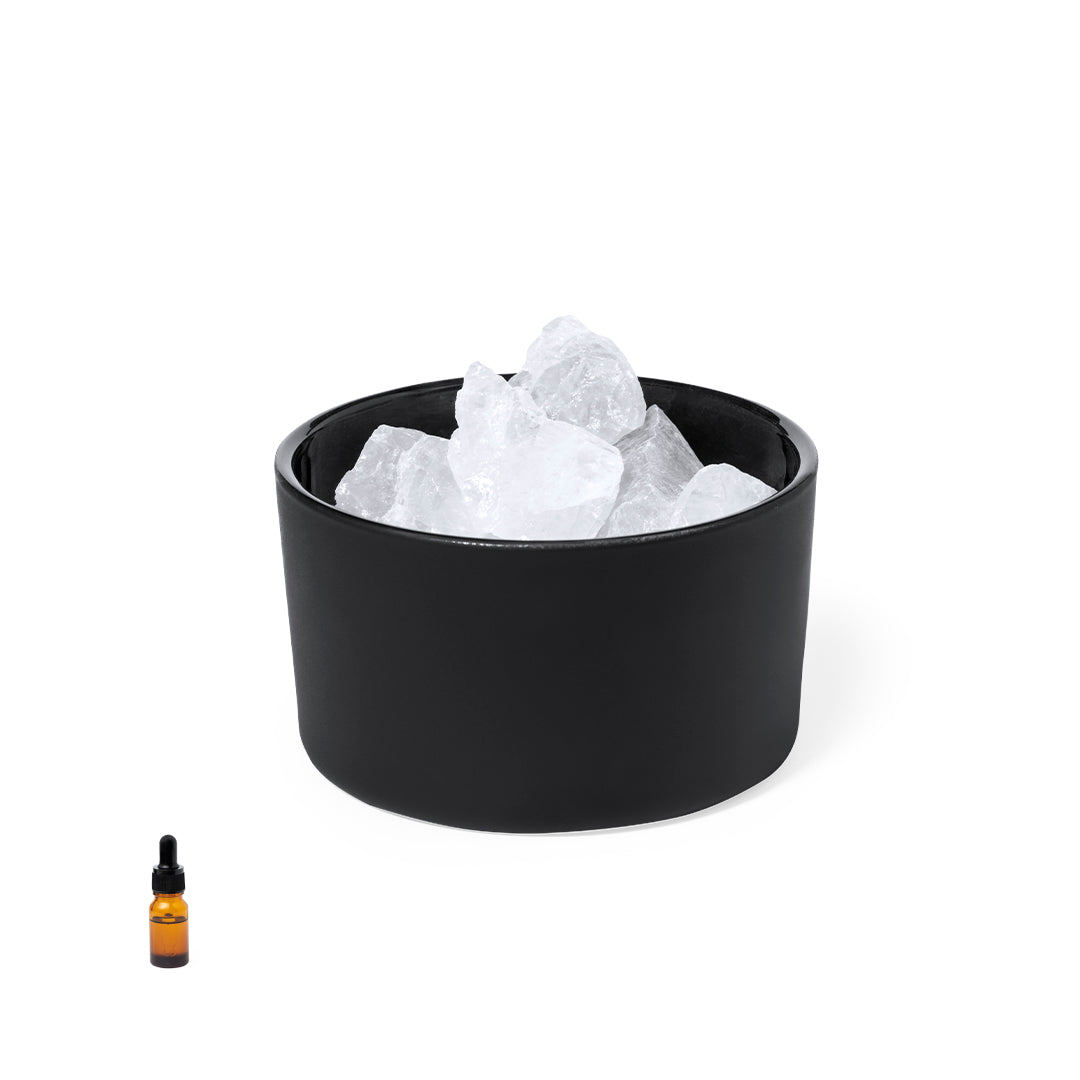 Difusor Aromático Natural com Cristais e Lavanda
