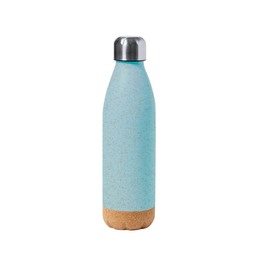 Bidão Stroud 650 ml com base de cortiça e tampa inox
