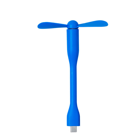 Ventilador Flexível USB Tipo C Colorido e Prático