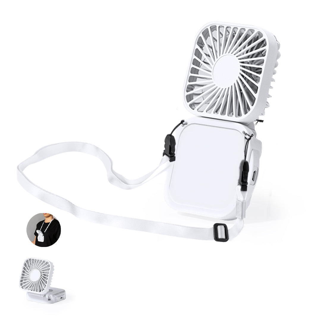 Ventilador Portátil Benard com 3 Velocidades e Bateria USB