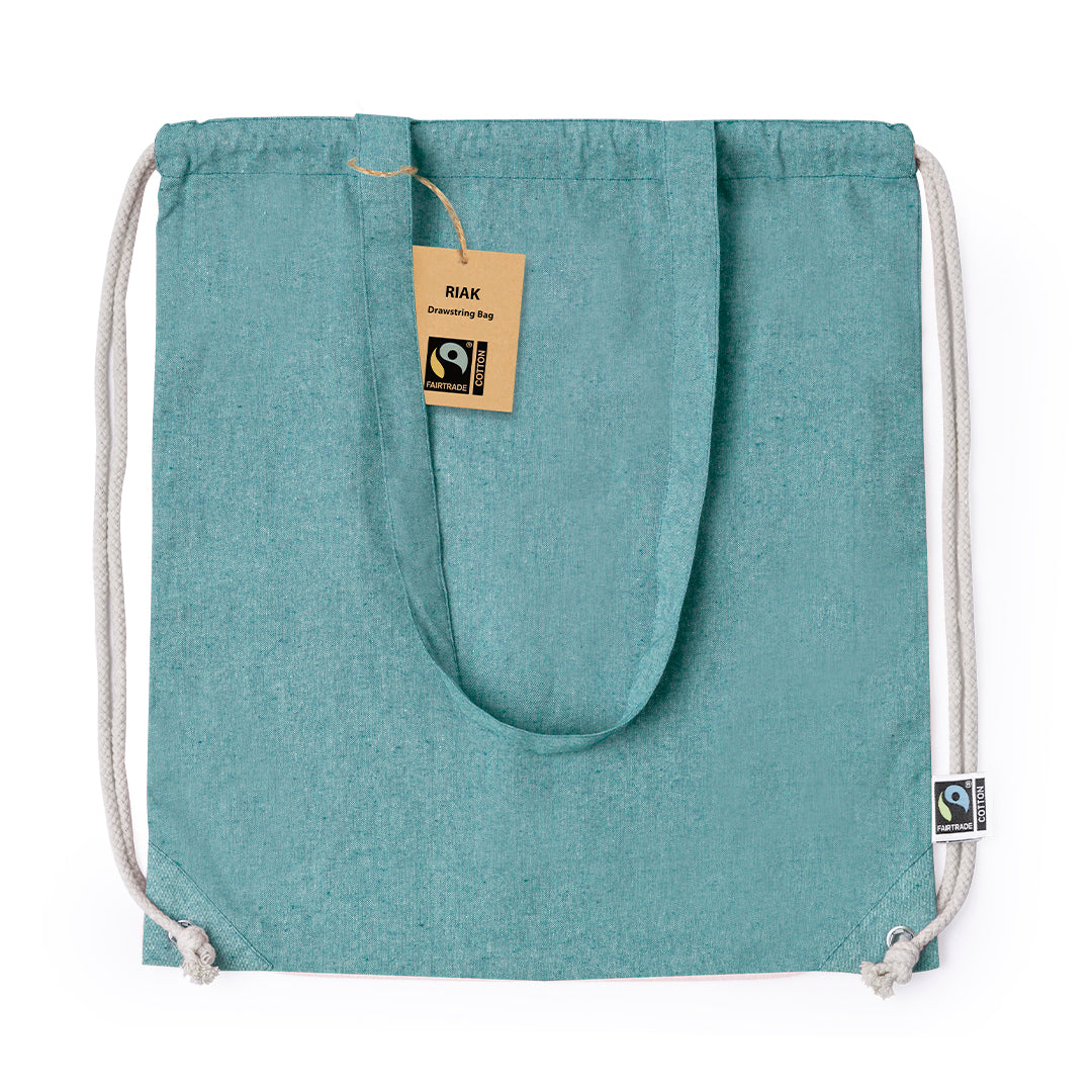 Mochila de Corda Riak Fairtrade 100% Algodão