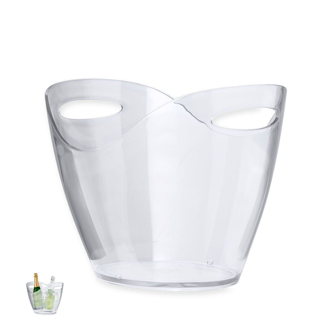 Cubitera Transparente Aretha 8L - Elegância e Funcionalidade