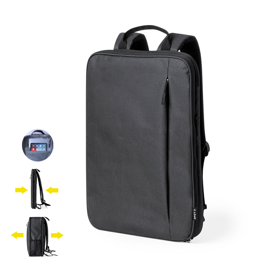 Mochila Extensível Resistente com Compartimentos Acolchoados