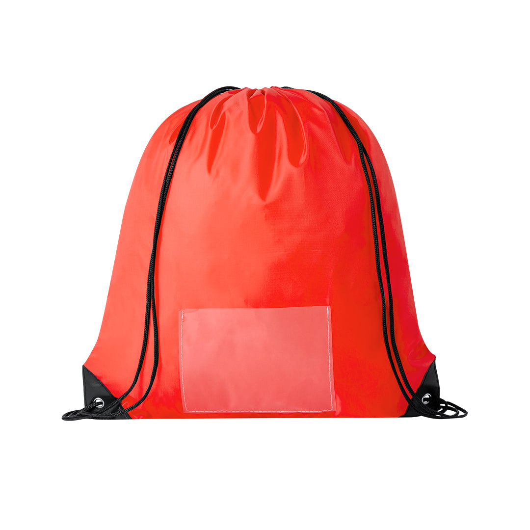Mochila Selasi com Cordões e Bolso Frontal