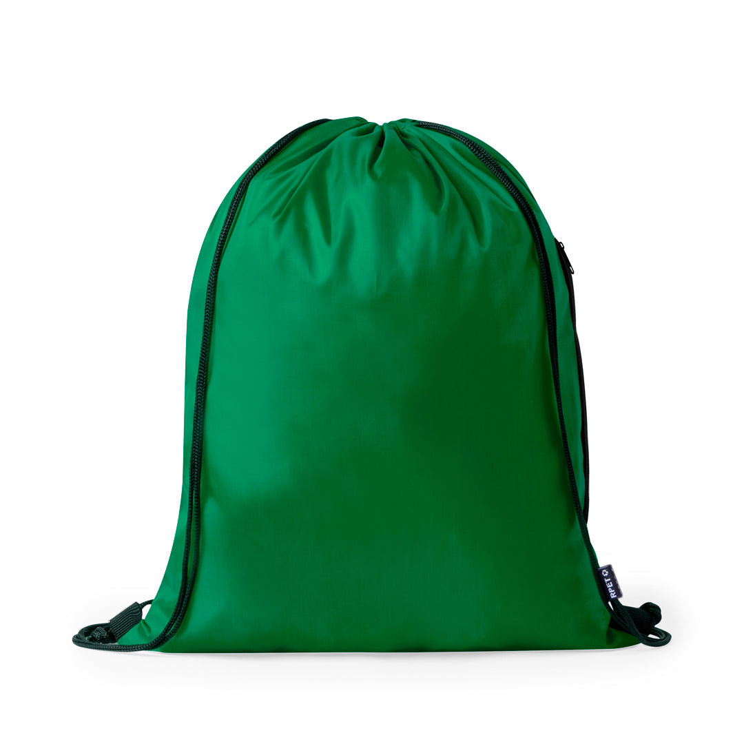 Mochila Sustentável Hildan em RPET com Cordões