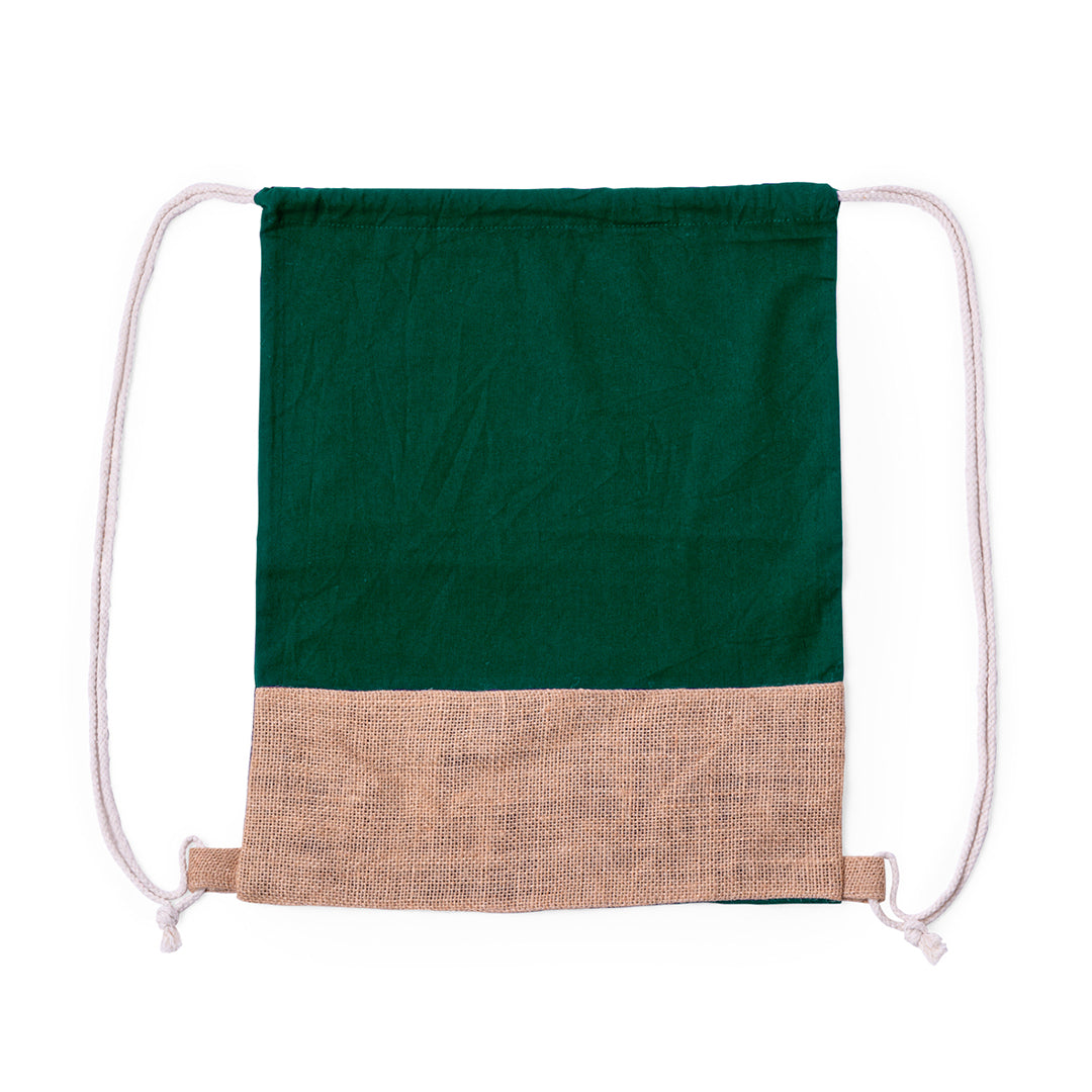 Mochila de Corda em Algodão e Juta Resistente