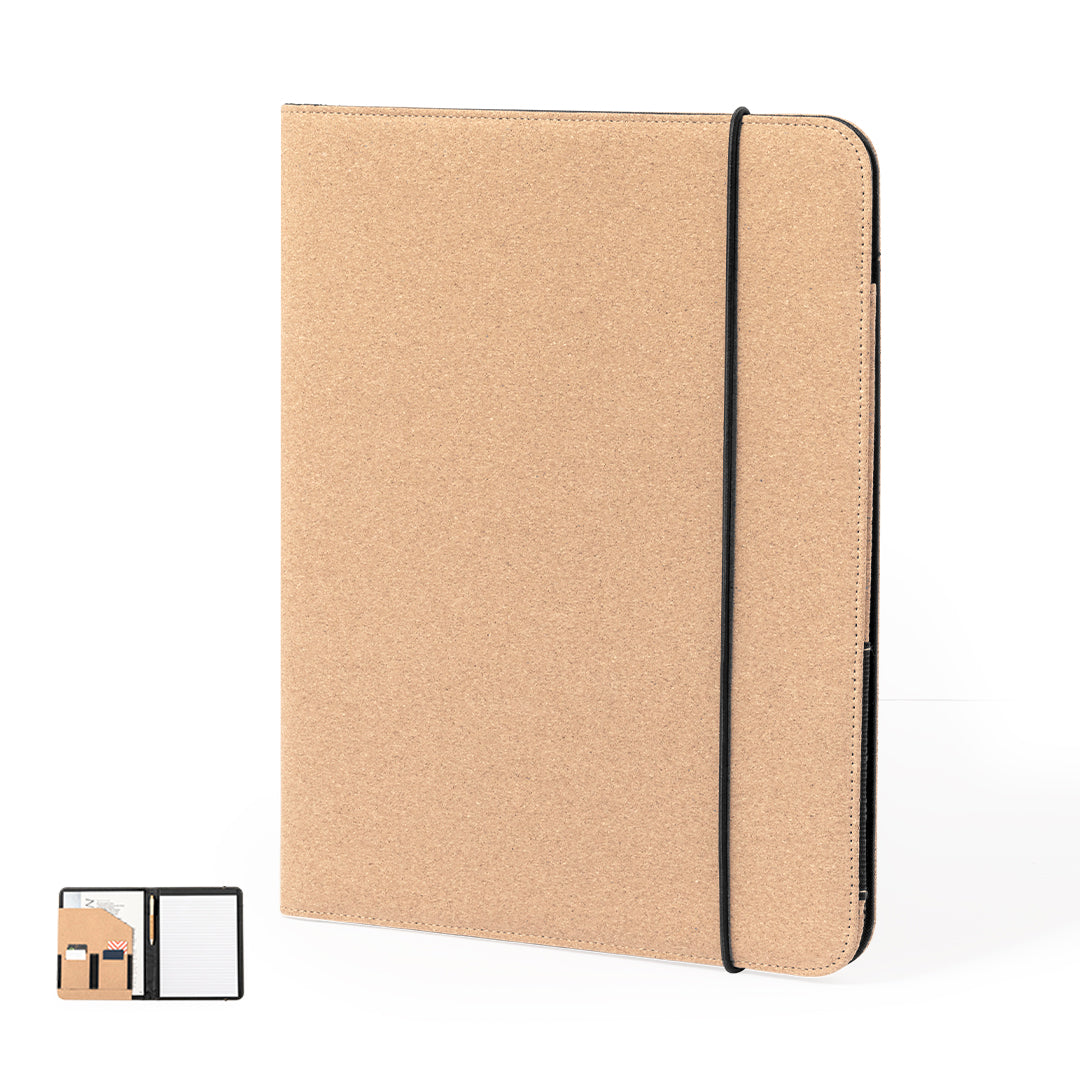 Carpeta Elegante em Cortiça Natural Ohara