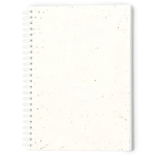 Caderno Ecológico com Sementes para Plantar