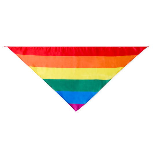 Pañoleta Rainbow Multicolor em Poliéster Suave