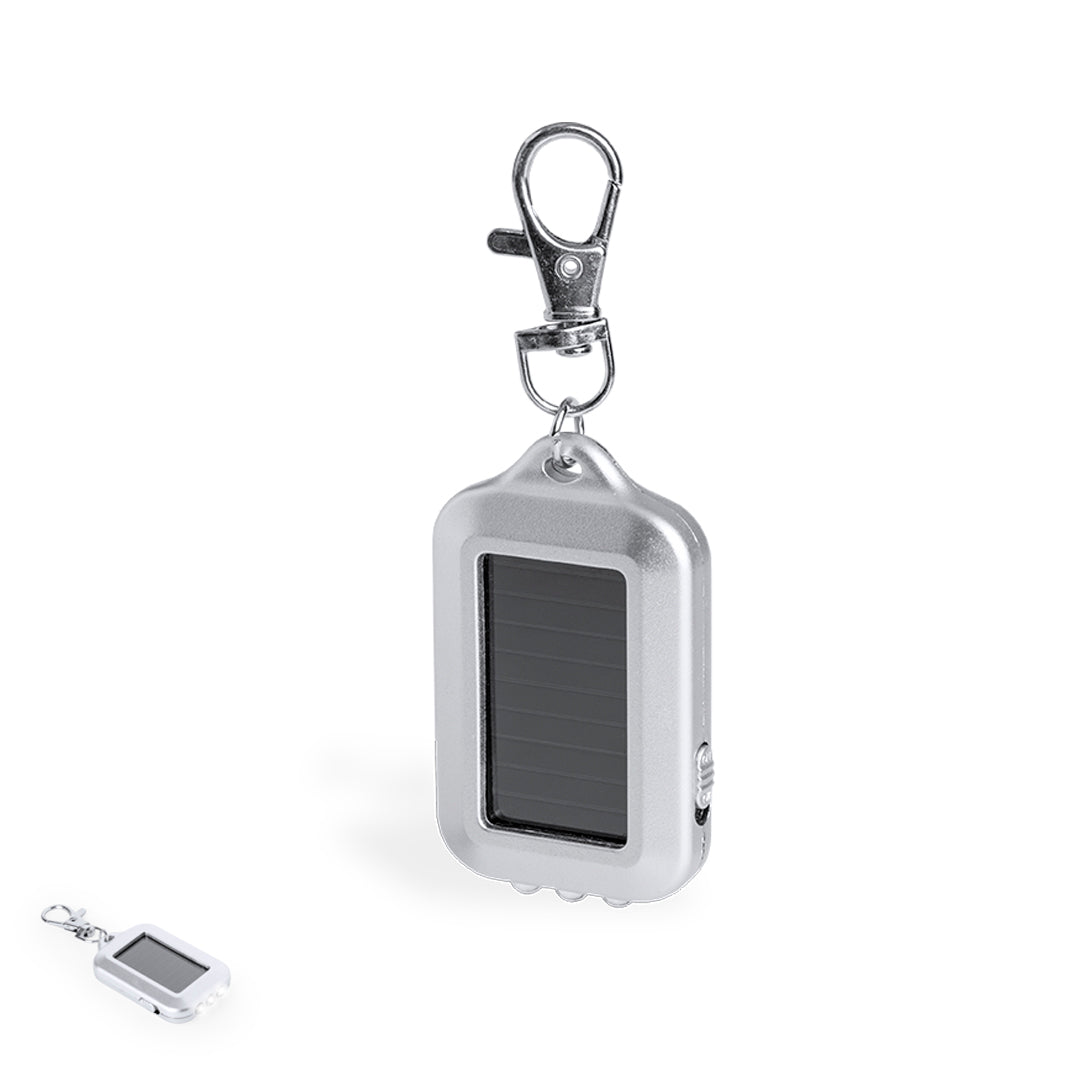 Eluxo Llavero Linterna Solar com 3 LEDs