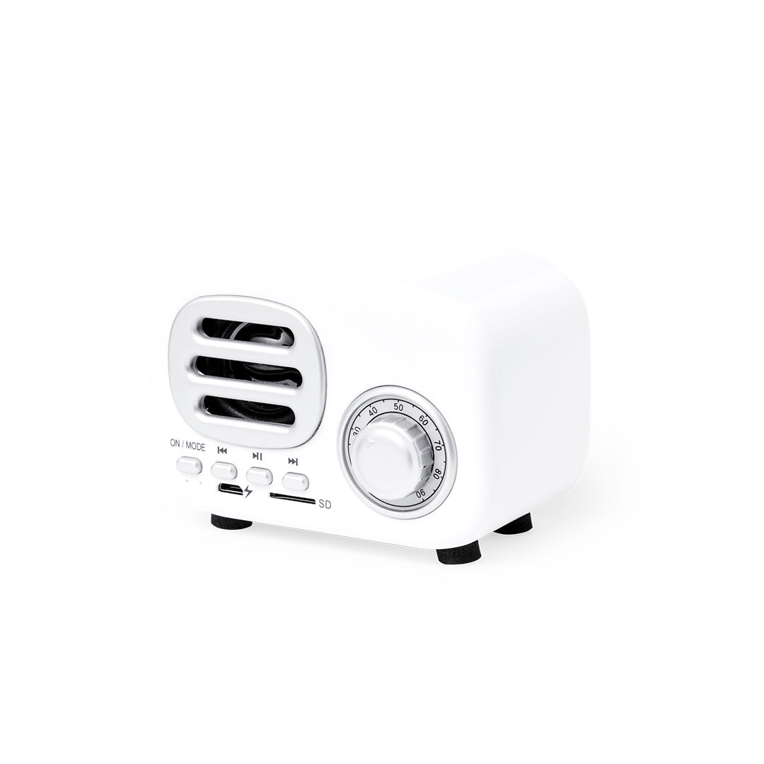 Altifalante Vintage Florens Bluetooth 3W Compacto