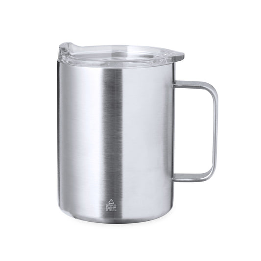 Caneca Térmica Sustentável em Aço Inoxidável 370ml