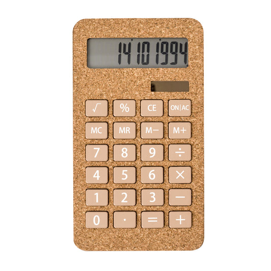 Calculadora Solar Ecológica de 10 Dígitos com Caixa Kraft
