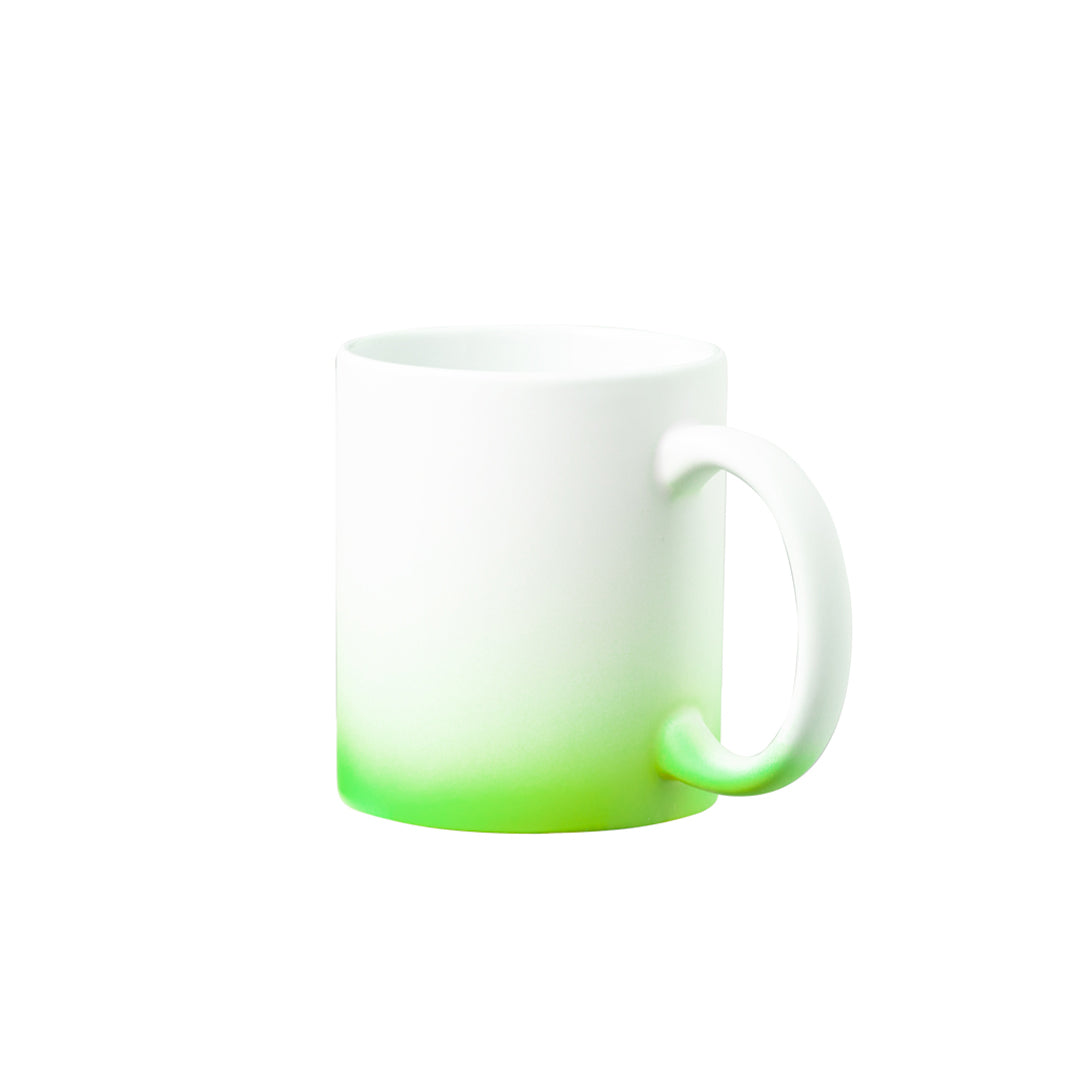 Caneca Cerâmica 350ml com Acabamento Mate e Degradé