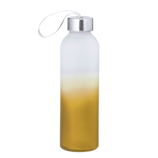 Garrafa Nortalik 500ml Vidro e Aço Inox