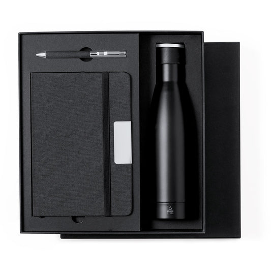 Set Premium Elegante com Termo, Bloco e Caneta