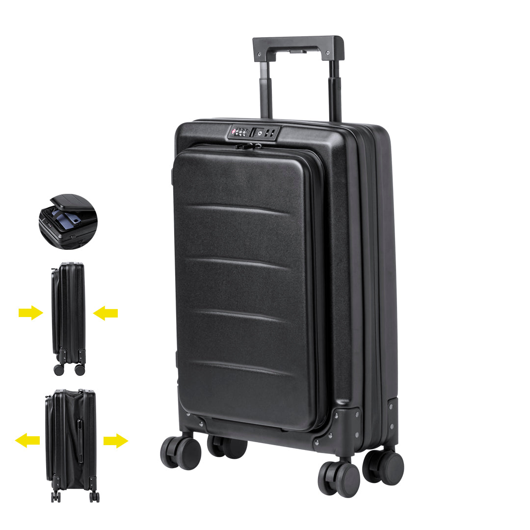 Trolley Dobrável Dopkin com Expansão e Fecho TSA
