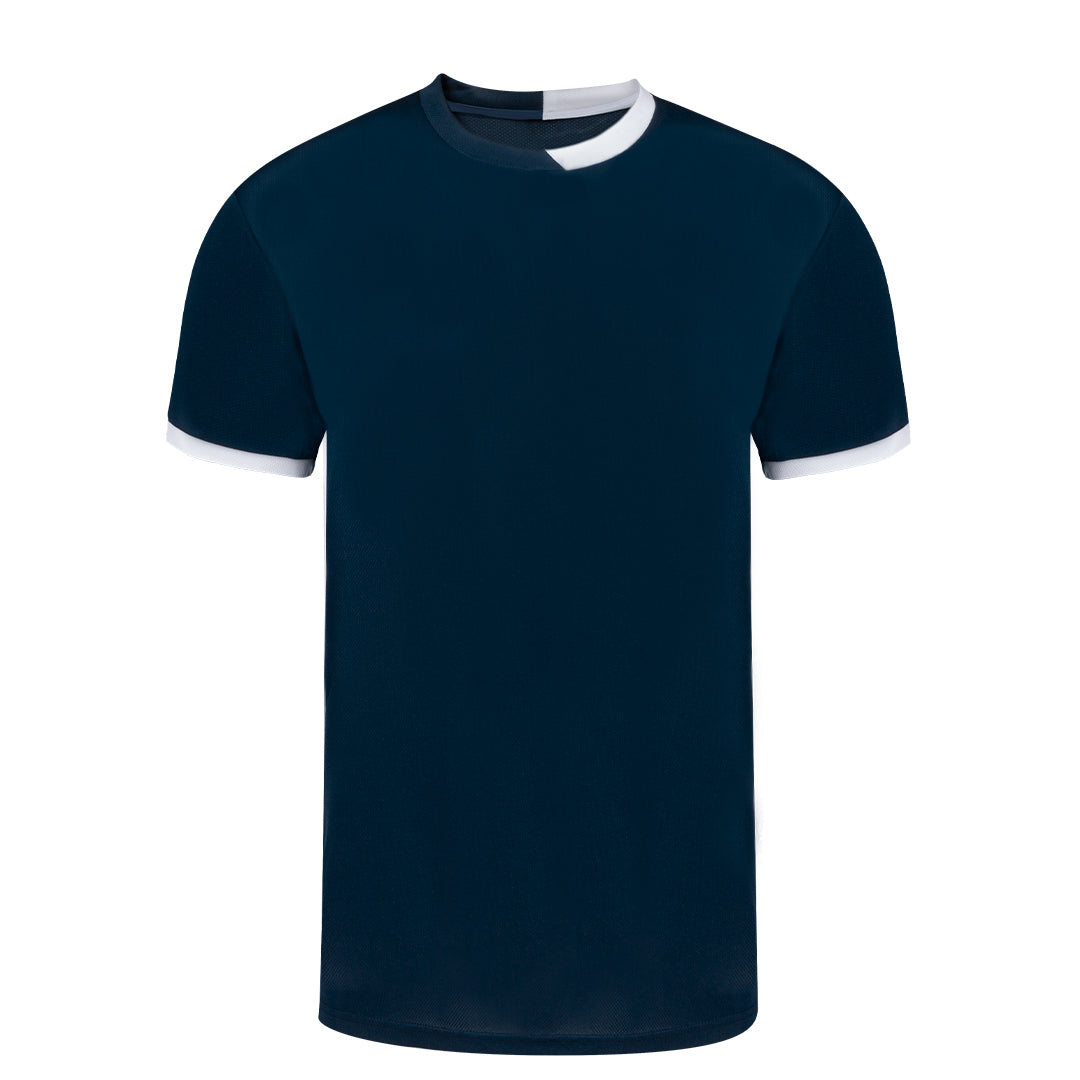 Camiseta Técnica Bicolor em Poliéster para Adulto