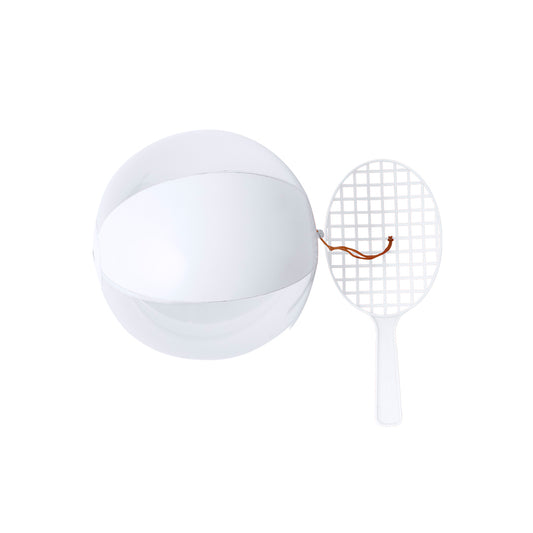 Set Divertido de Raquete e Bola com Válvula Inflável