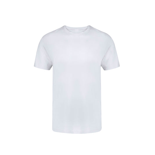 Camiseta Infantil Branca 100% Algodão Confortável
