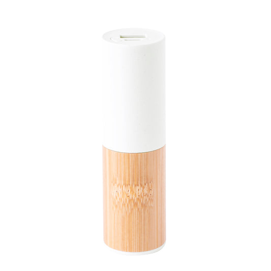 Power Bank Reneh Ecológico 4500mAh com Design Cilíndrico