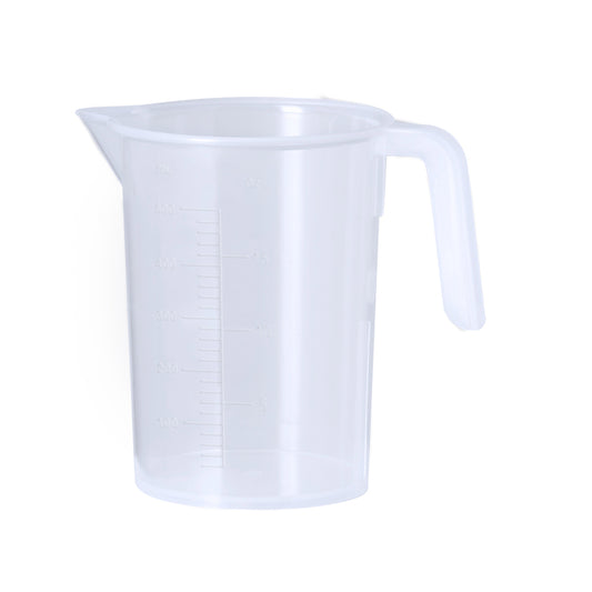 Jarra Medidora Transparente 500 ml com Asa e Medidor