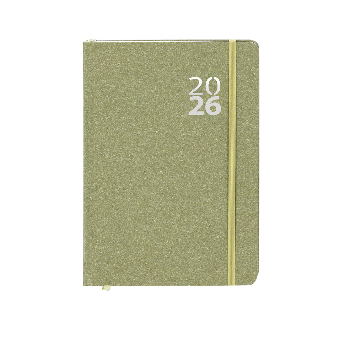 Agenda Ecológica A5 com Capa Rígida e Elástico