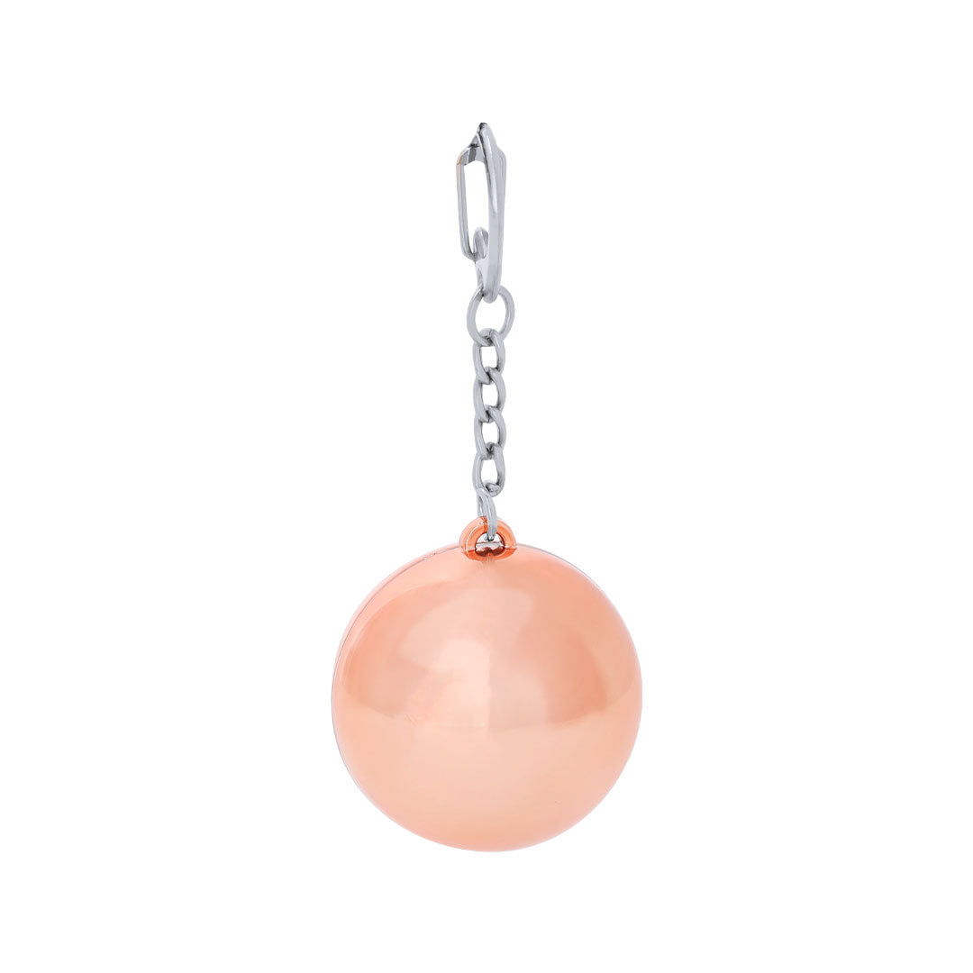 Bálsamo Labial com Chaveiro em Esfera Elegante