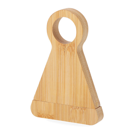Sacacorchos com Suporte em Bambu Prático e Elegante