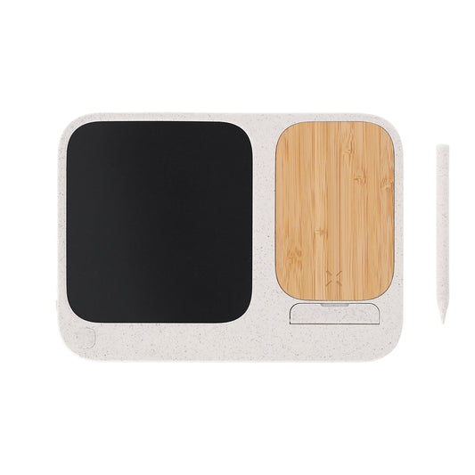 Carregador Wireless 15W com Pizarra Digital Eco