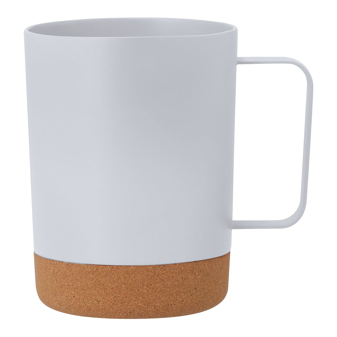 Caneca 'Jurgen' em PP Reciclado e Cortiça 400ml