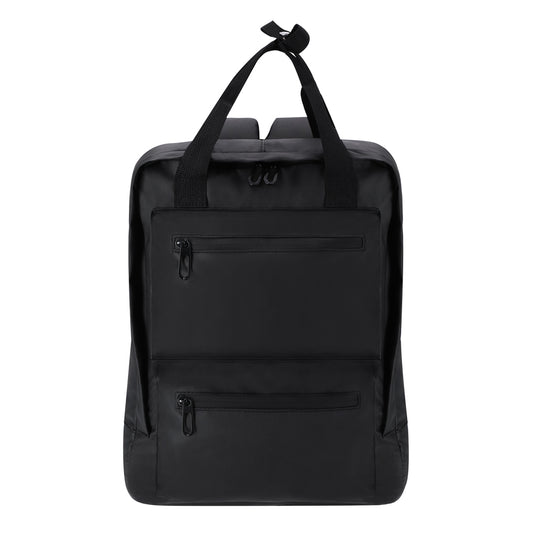 Mochila Flipex em PU Resistente com Bolsos Funcionais