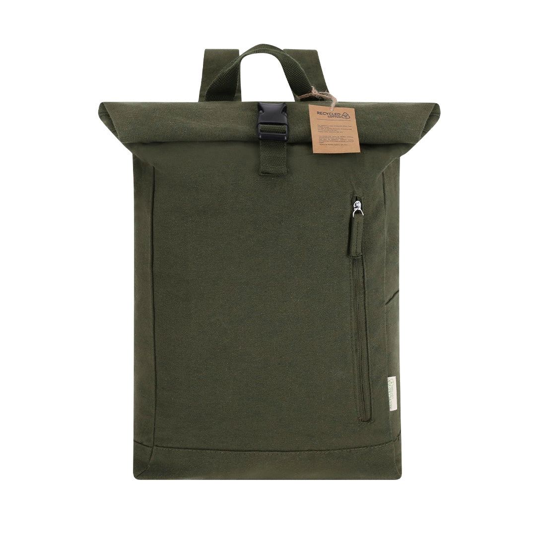Mochila Antrim em Canvas Reciclado, Espaçosa e Segura