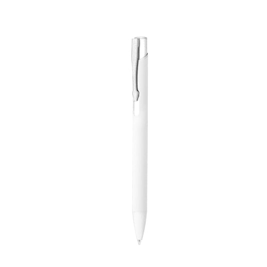 Caneta Elegante de Alumínio com Mecanismo Pulsador