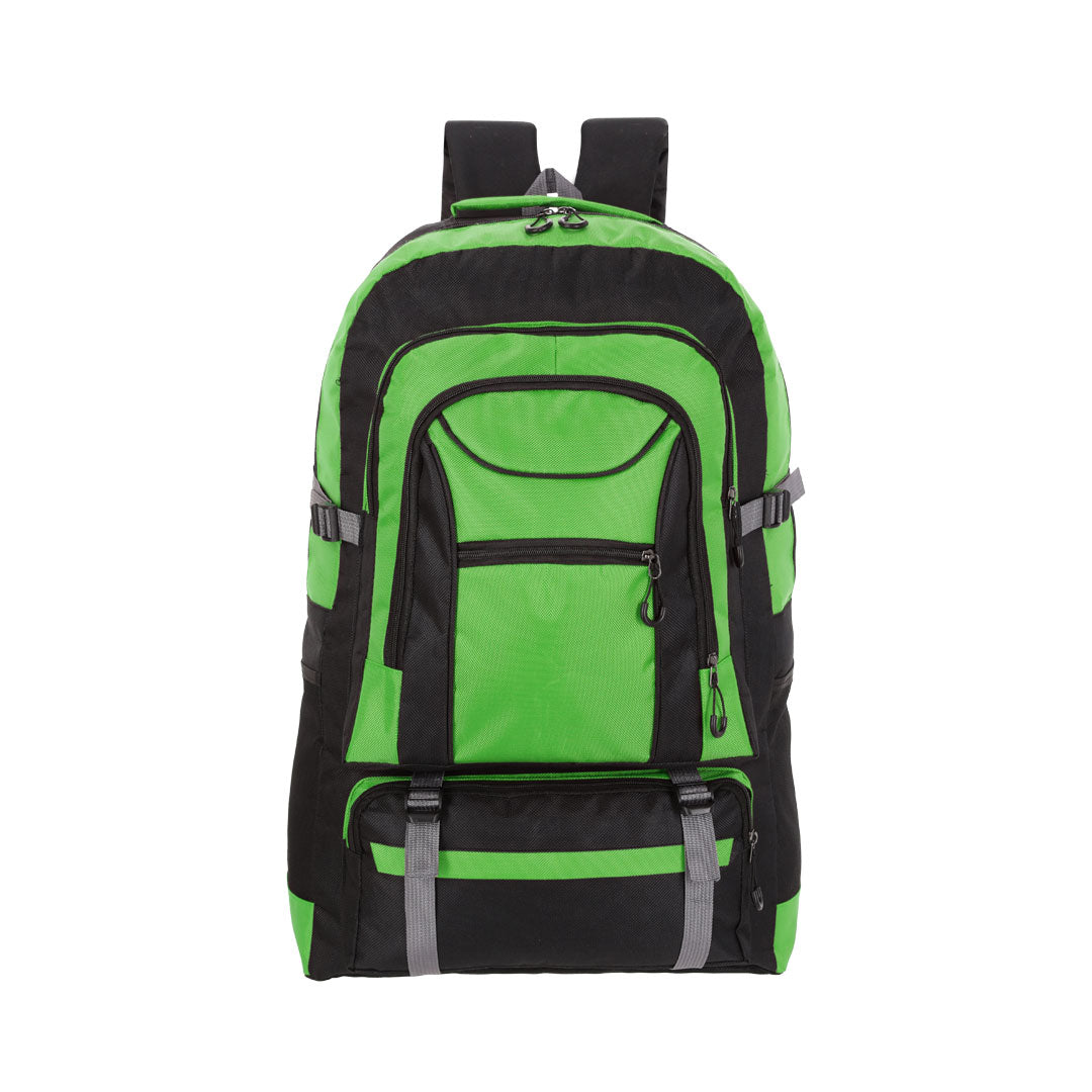 Mochila Resistente em Poliéster com Múltiplos Bolsos
