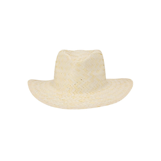 Sombrero de Palha Branco com Cinta Interior Confortável