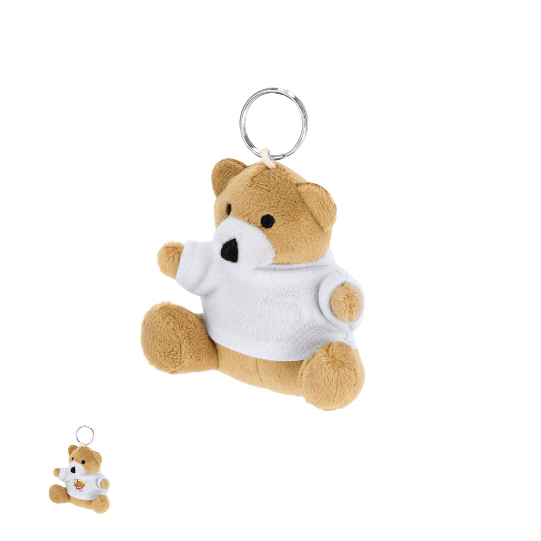 Porta-chaves Urso de Peluche Personalizável