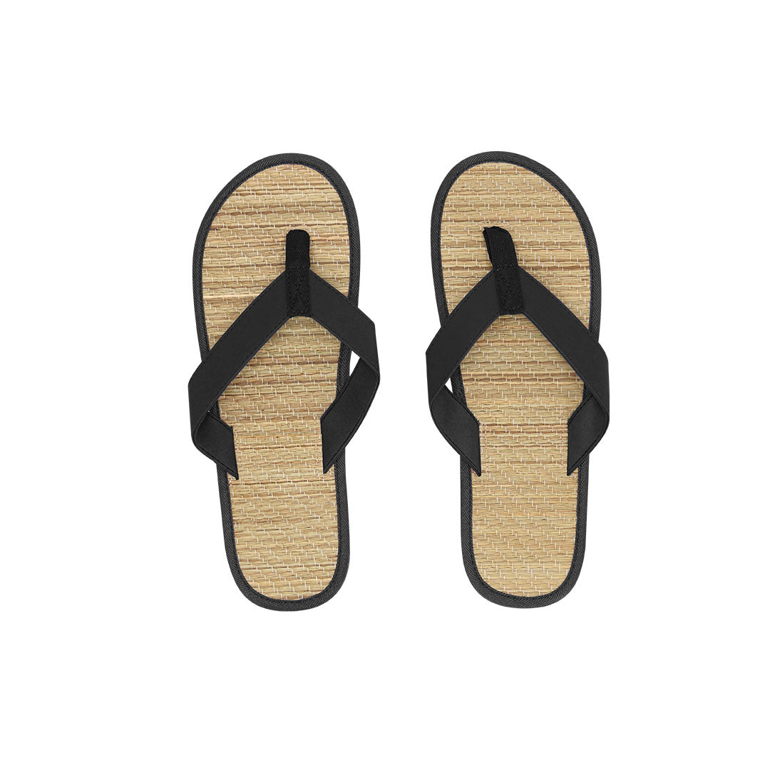 Chanclas 'Sirgu' com Superfície de Palha Natural