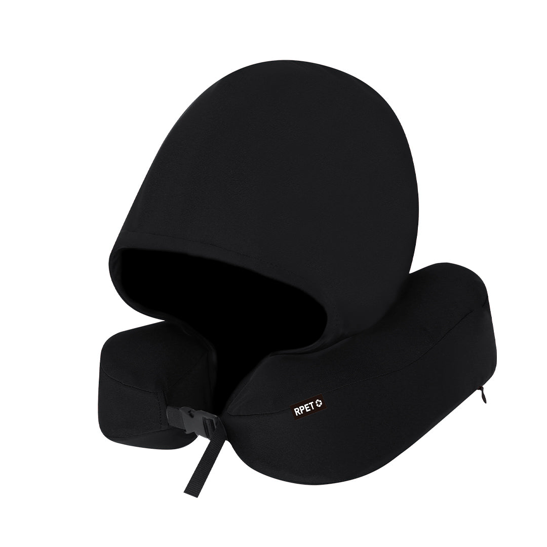 Almofada com Capuz em RPET - Conforto e Sustentabilidade