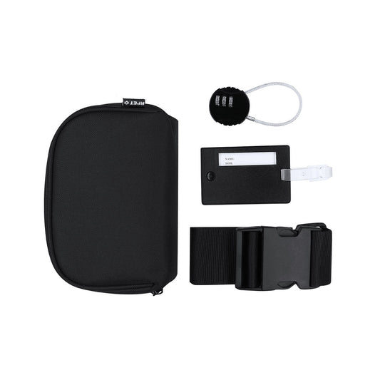 Set de Viagem Completo com Cadeado e Identificador