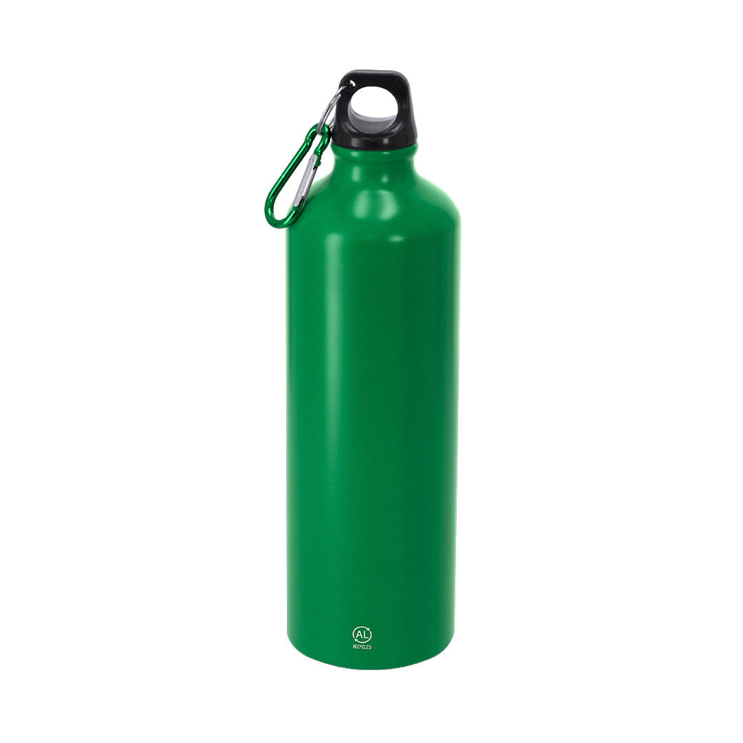 Bidão de Alumínio Reciclado 800 ml com Mosquetão