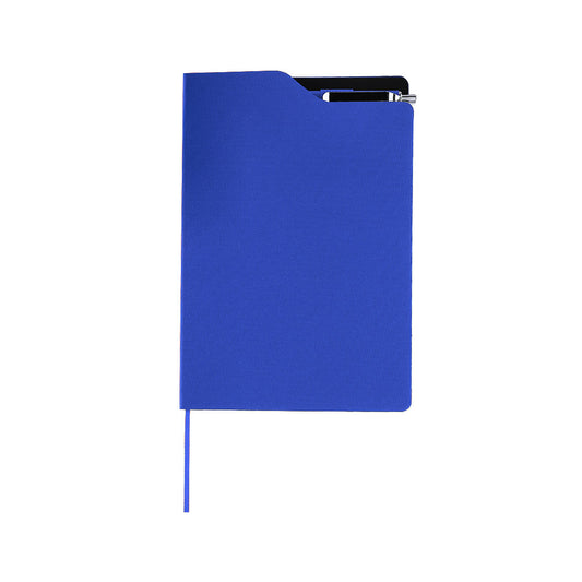 Bloc de Notas Nuron em RPET com Caneta Azul