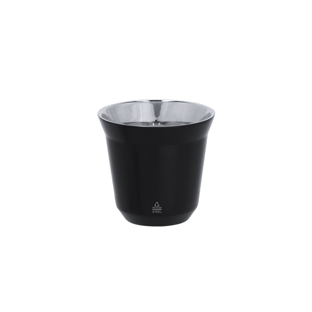 Conjunto Elegante de Copos em Aço Inoxidável Reciclado